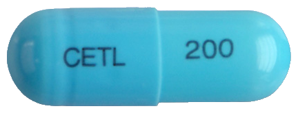 세티레인캡슐200mg 제품 사진