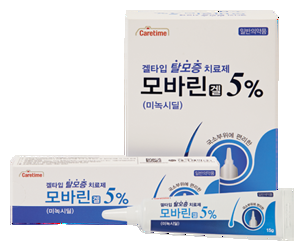 모바린겔5%_(50mg/1g) 제품 사진