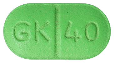 와이넥신정40mg 제품 사진