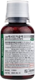 그린헥시딘가글액0.12%_(0.6mL/100mL) 제품 사진